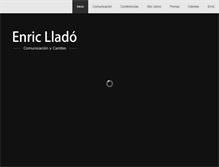 Tablet Screenshot of enricllado.com